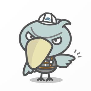 Jelly (Jelly)さんのハシビロコウ（鳥）のキャラクターデザインへの提案