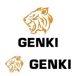 perles de verre (perles_de_verre)さんの株式会社　「元機」　「 GENKI 」　のロゴ作成への提案