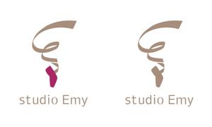STUDIO WOOGIE (suncolorprince)さんのstudio Emy ロゴマーク作成への提案
