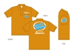 design_faro (design_faro)さんの工業用インクジェットプリンター会社の展示会で着用するポロシャツのデザインへの提案
