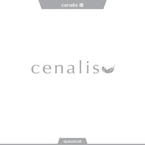 queuecat (queuecat)さんのスキンケア雑貨「cenalis（セナリス）」のブランドロゴの募集への提案