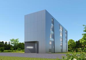 HEMIIK＆Co. (hem_design)さんの5階建て会社事務所の建築パースへの提案