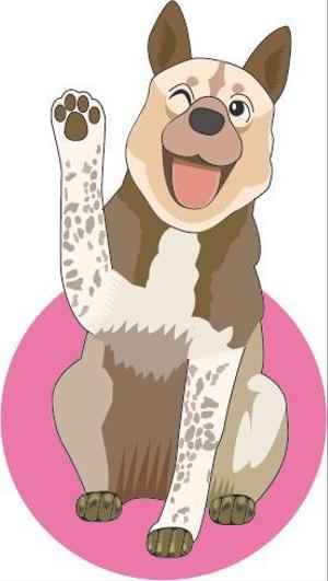 山中省治 (sho345)さんの実在する保護犬をモデルにしたキャラクターデザインへの提案