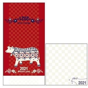 tomo_acu (tomo_acu)さんのメモ帳表紙デザイン作成依頼　2021年版干支（丑）への提案