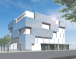 Office Matsuzaki (M4tsu)さんの5階建て会社事務所の建築パースへの提案