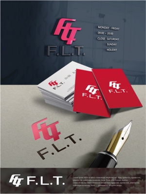 drkigawa (drkigawa)さんの経営コンサルティング会社サイト　「F.L.T.コンサルティング株式会社」のロゴへの提案