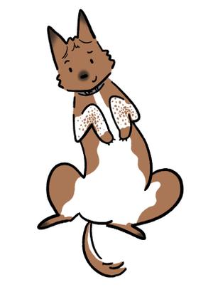 ちよだ はるか (inuinu0226)さんの実在する保護犬をモデルにしたキャラクターデザインへの提案