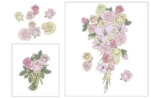 Halsan (Halsan)さんの転写紙の花束の絵柄に色を塗って下さい。への提案