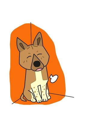 MIKU (gchocolat39)さんの実在する保護犬をモデルにしたキャラクターデザインへの提案