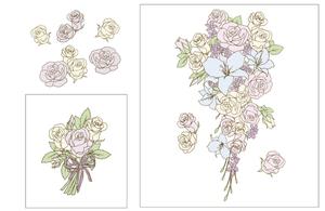 Halsan (Halsan)さんの転写紙の花束の絵柄に色を塗って下さい。への提案