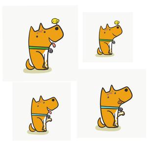 ホップ (chance_2)さんの実在する保護犬をモデルにしたキャラクターデザインへの提案