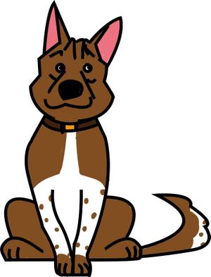 nako (nako_watashinohitujichan1)さんの実在する保護犬をモデルにしたキャラクターデザインへの提案