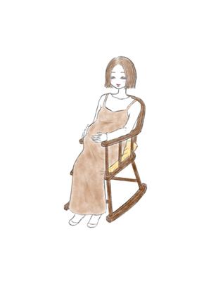 ayame illustration (ayame_dokidoki)さんの産前や産後のママさんケア専門整体院のイメージイラストへの提案