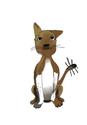 つばめらぼ (mana7600)さんの実在する保護犬をモデルにしたキャラクターデザインへの提案