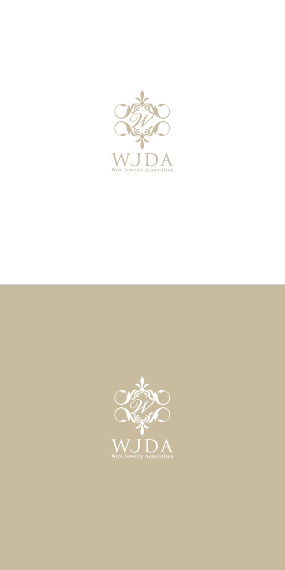 ジュエリー教室 WJDA(ワイヤージュエリーアソシエーション)のロゴ制作