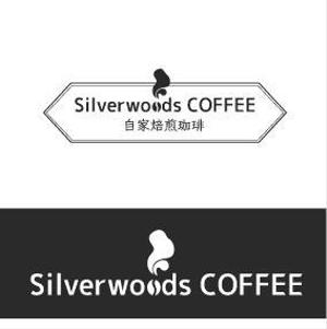 Miaw Studios (Dakk)さんの自家焙煎珈琲店Silverwoods Coffeeロゴ制作依頼への提案