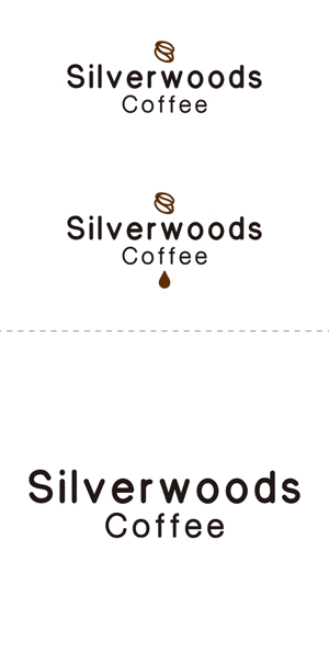 kcd001 (kcd001)さんの自家焙煎珈琲店Silverwoods Coffeeロゴ制作依頼への提案