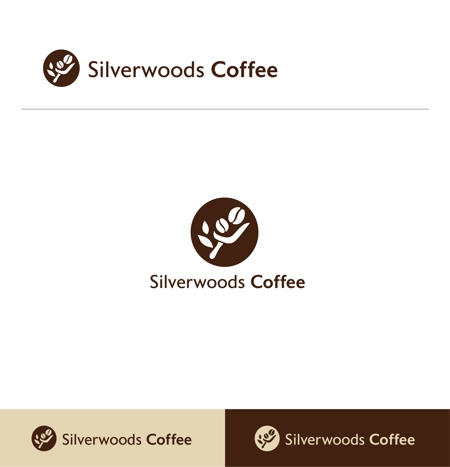 forever (Doing1248)さんの自家焙煎珈琲店Silverwoods Coffeeロゴ制作依頼への提案