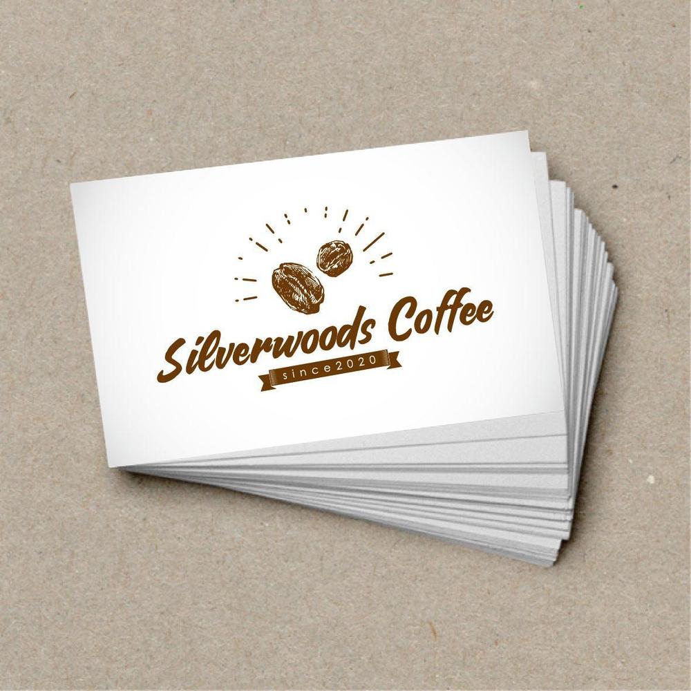 自家焙煎珈琲店Silverwoods Coffeeロゴ制作依頼