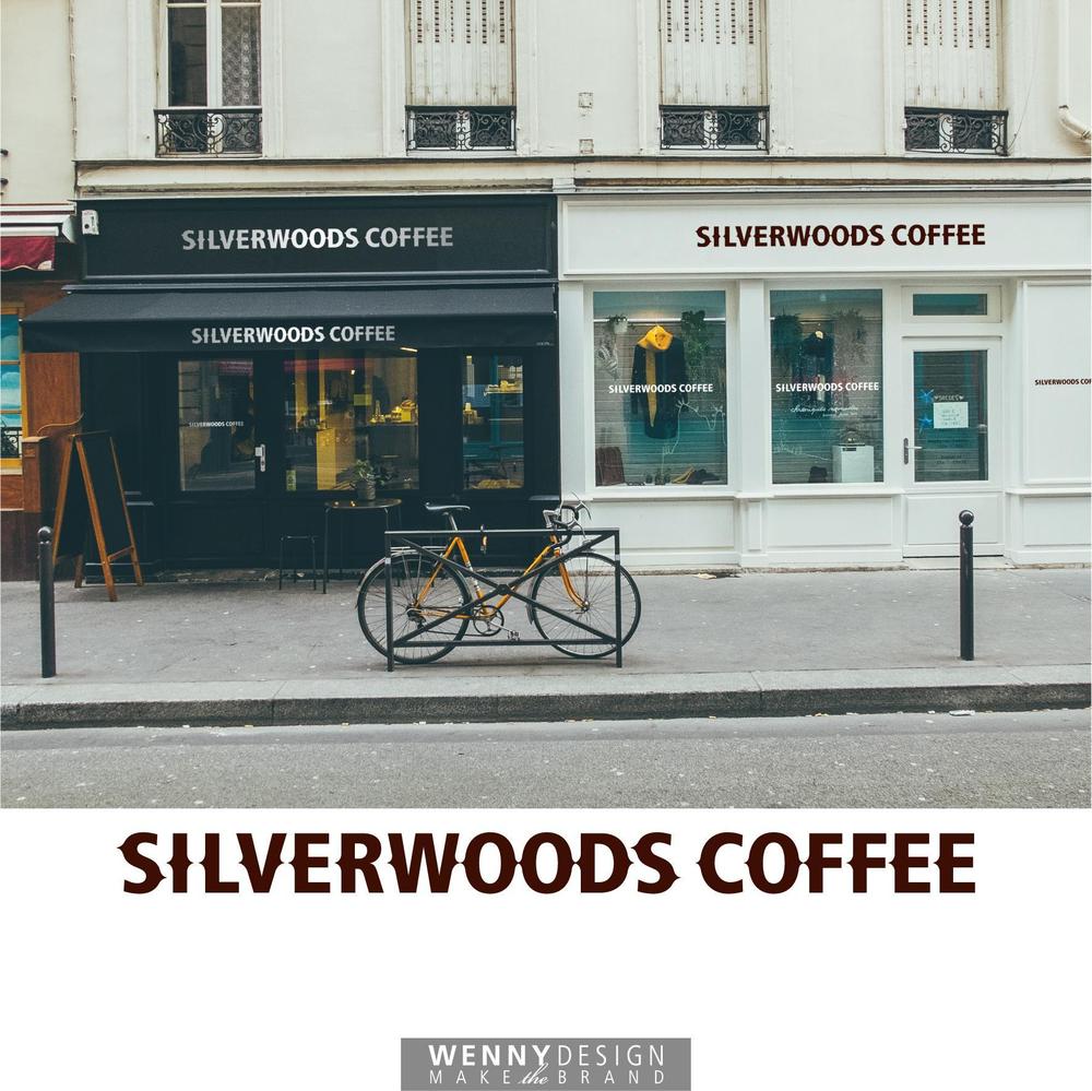 自家焙煎珈琲店Silverwoods Coffeeロゴ制作依頼