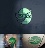 中津留　正倫 (cpo_mn)さんのデジタルの風を盛岡に。コーポレートビジョン「2050」を使用したロゴ作成依頼への提案