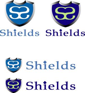 SUN DESIGN (keishi0016)さんの「Shields」のロゴ作成への提案