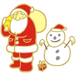 i-kumataさんの「クリスマス・サンタクロース」のイラスト作成への提案