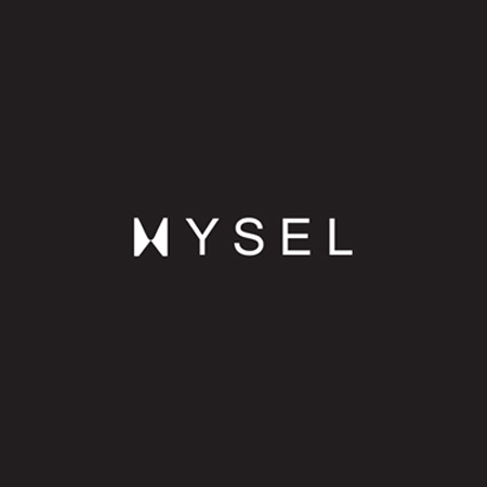 「MYSEL」のロゴ作成