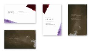 Mazdylr (Mazdylr)さんの高級絵画販売用の名刺への提案