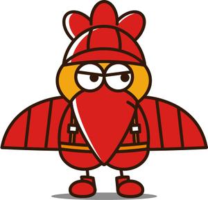 nougo (noguo3)さんのハシビロコウ（鳥）のキャラクターデザインへの提案
