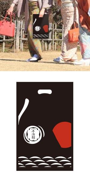 ritie_design (ritie_design)さんの水産加工物専門店レジ袋デザインの仕事への提案