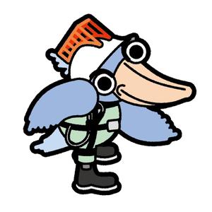 あまたろ (amataro_s)さんのハシビロコウ（鳥）のキャラクターデザインへの提案