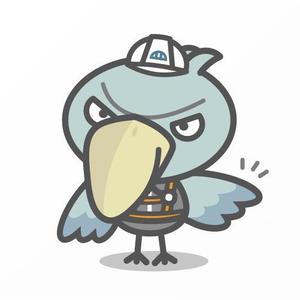 Jelly (Jelly)さんのハシビロコウ（鳥）のキャラクターデザインへの提案