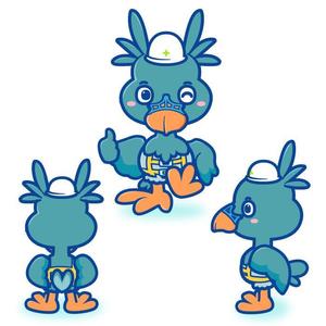 emirabi (emirabi)さんのハシビロコウ（鳥）のキャラクターデザインへの提案