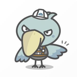Jelly (Jelly)さんのハシビロコウ（鳥）のキャラクターデザインへの提案