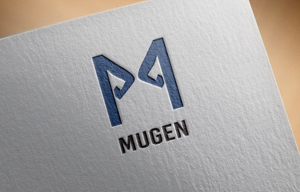 スポーツサプリメントの新ブランド「MUGEN」のロゴ製作