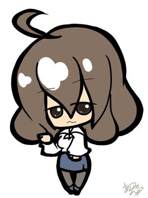 †あらやん†＠絵本風ゆるかわ絵師 (arayan1226)さんの新潟県新発田市の地域情報ブログ執筆者（女性）のキャラクターデザインへの提案