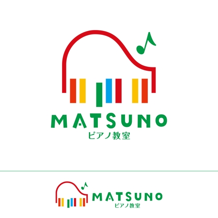 STUDIO ROGUE (maruo_marui)さんのピアノ教室のロゴマークへの提案