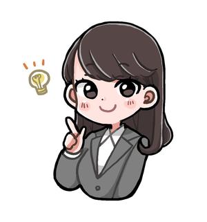 おいも (bleary07)さんの新潟県新発田市の地域情報ブログ執筆者（女性）のキャラクターデザインへの提案