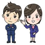 鈴丸 (suzumarushouten)さんのBtoBサイトで使用する「ビジネスマン・ビジネスウーマン」キャラデザインの制作への提案