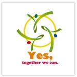 d:tOsh (Hapio)さんの「Yes, together we can.」のロゴ作成への提案