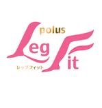 morino-kaze (higashi31057)さんの「Leg polus Fit」働く女性の弾性ストッキングの商品名ロゴ作成への提案