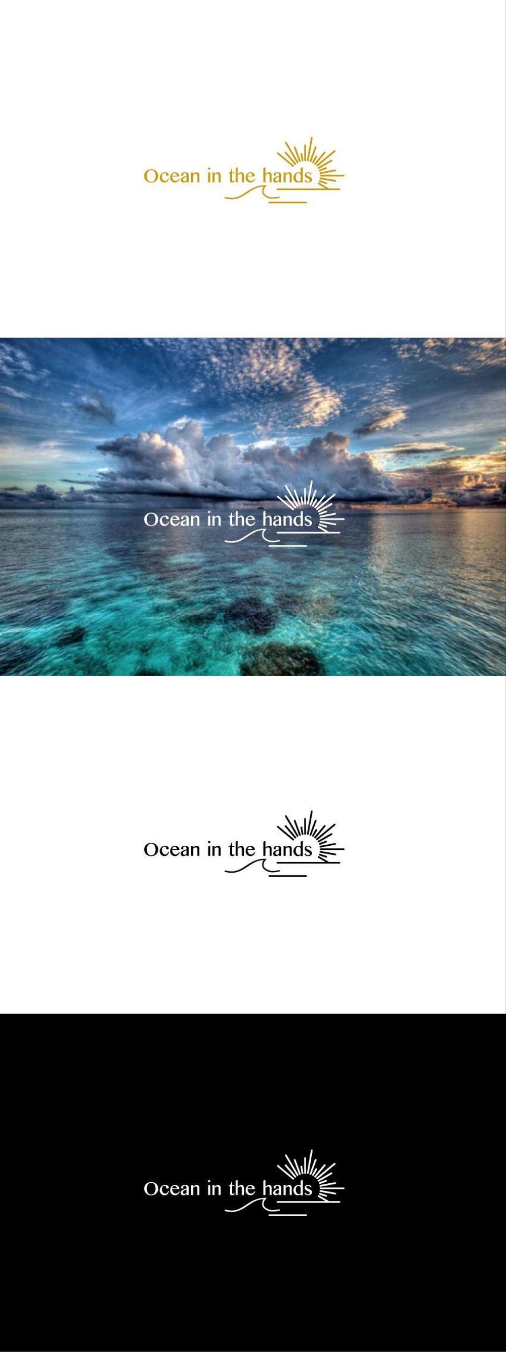 日常に海を　をテーマにして海をイメージしたロゴを希望します！