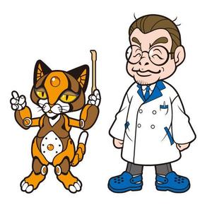 金井　登 (N_Kanai)さんの【登録者20万人YouTube】「ロボット猫」と「工学博士」のキャラクターイメージへの提案