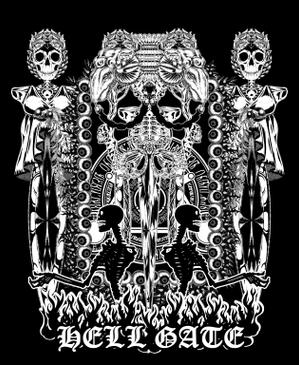 ハル ()さんの【魔界×監獄】ビッグTシャツのデザイン募集！への提案