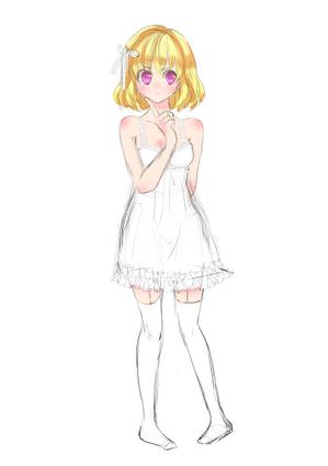 影干し (kageboshishi)さんのゲーム内のキャラクターデザインへの提案