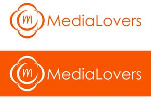 macj1818さんの「MediaLovers」のロゴ作成への提案