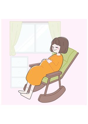 woyowoさんの産前や産後のママさんケア専門整体院のイメージイラストへの提案