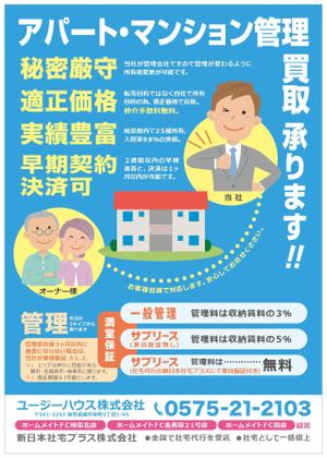 yuzuyuさんのアパート・マンションの管理の募集、収益物件の売却への提案