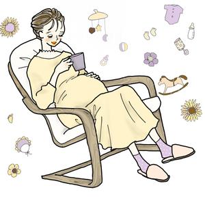 Coba (f-a-k)さんの産前や産後のママさんケア専門整体院のイメージイラストへの提案